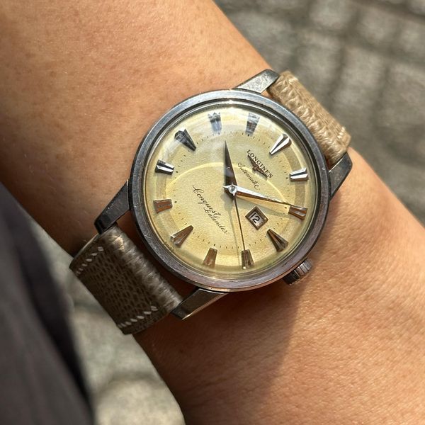 [WTS] Longines 9004-6 Conquest Calendar (1958) — Cal. 19ASD…