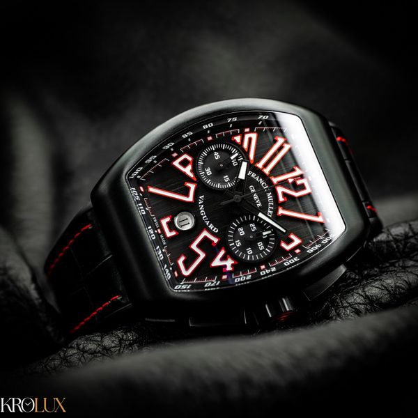 Franck Muller Vanguard Chronograph Watch V45 CC DT TT NR BR…