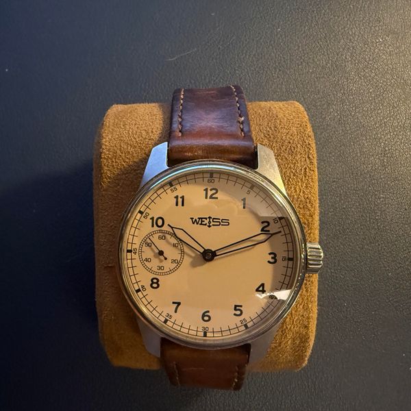 [WTS] Weiss 42mm Field Watch - Manual Wind - 2021 Latte Dia…