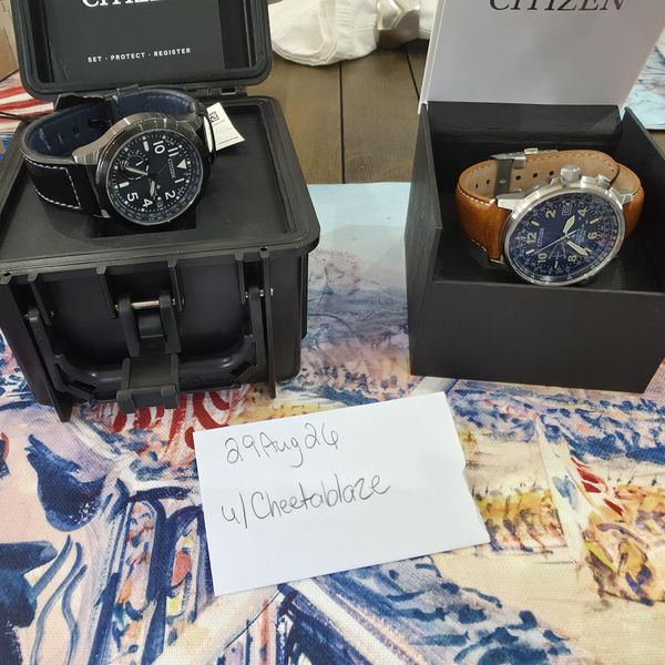 [WTS] Citizen Satellite Wave CC3067 and Promaster AT CB0241