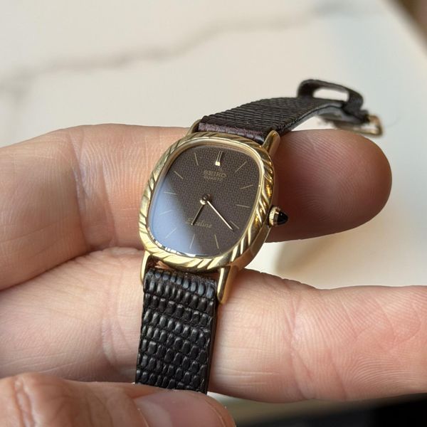 [WTS] Women’s week special Solid Gold Braided Case Seiko Ex…