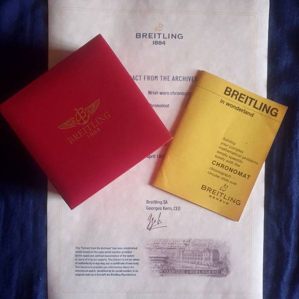 Breitling chronomat 808