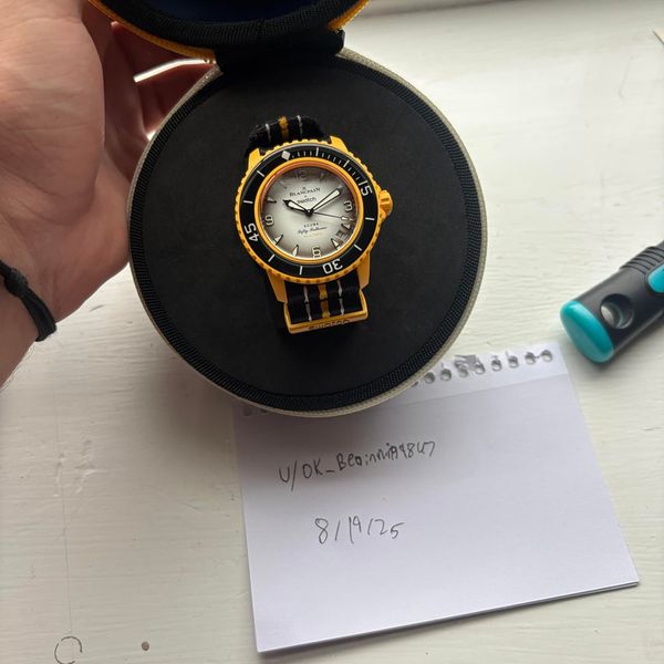 [WTS] Blancpain X Swatch Pacific Ocean full set
