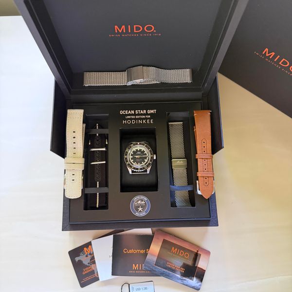 [WTS] Mido x Hodinkee Ocean Star GMT