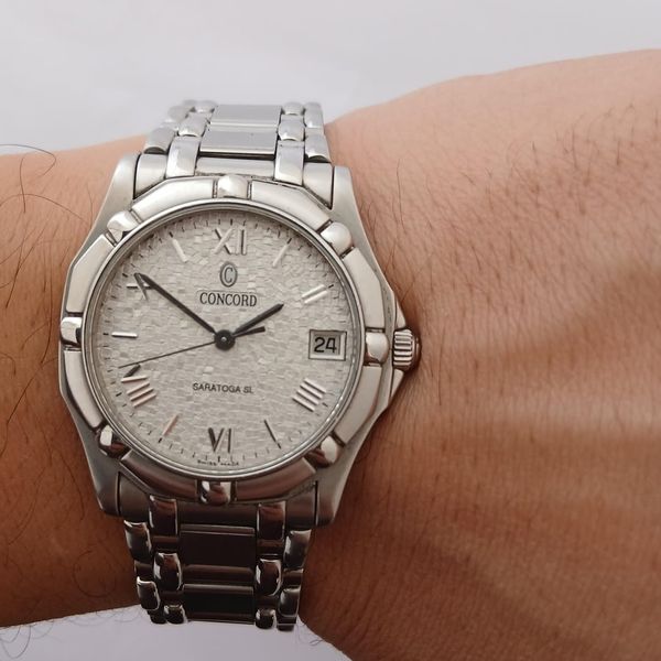 [WTS] Concord Saratoga 14-C2-0230 Rare Dial Men's Wristwatc…