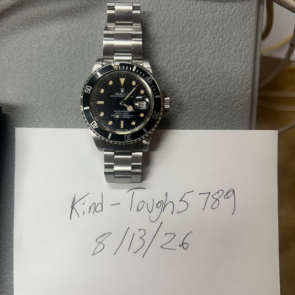[WTS] Rolex Submariner ref. 16800 40mm