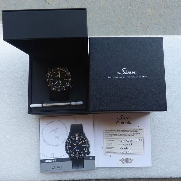 FS: Sinn U212 SE Limited Edition 47mm