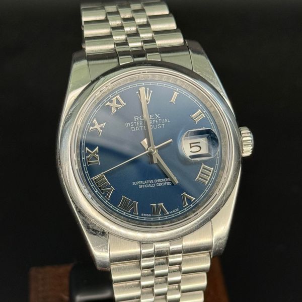 [WTS] Rolex Datejust 36 116200 Beautiful Blue Roman Dial BO…