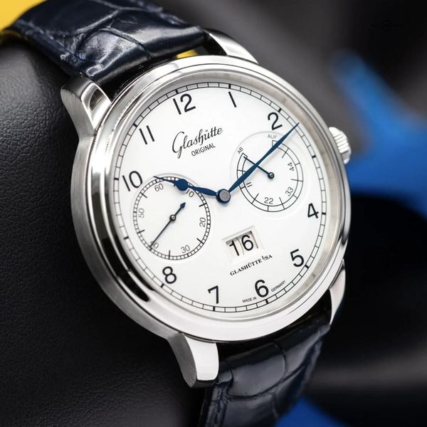 FS: Glashütte Original Senator Observer 1-00-14-05-02-50 Fu…