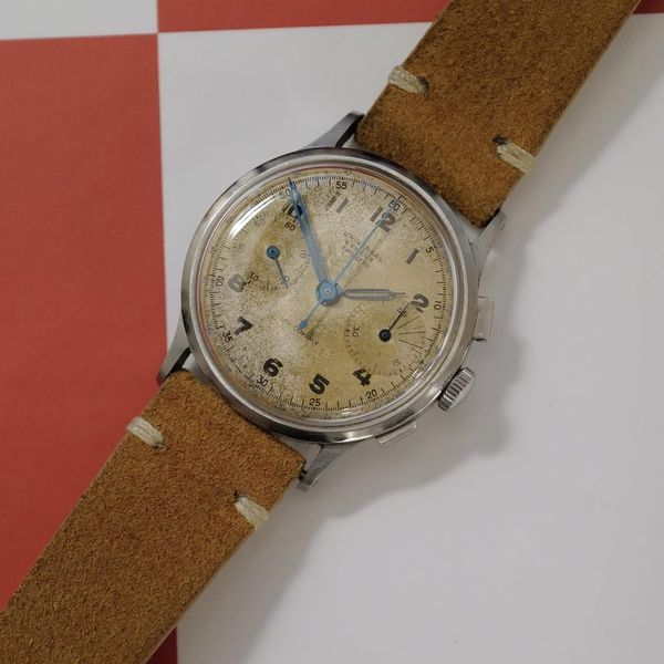 [WTS]  Vintage Universal Geneve Uni Compax double signed, r…