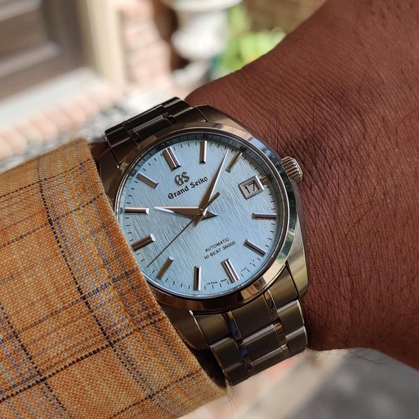 [WTS] Grand Seiko 'Icefall' SBGH349. Titanium build.