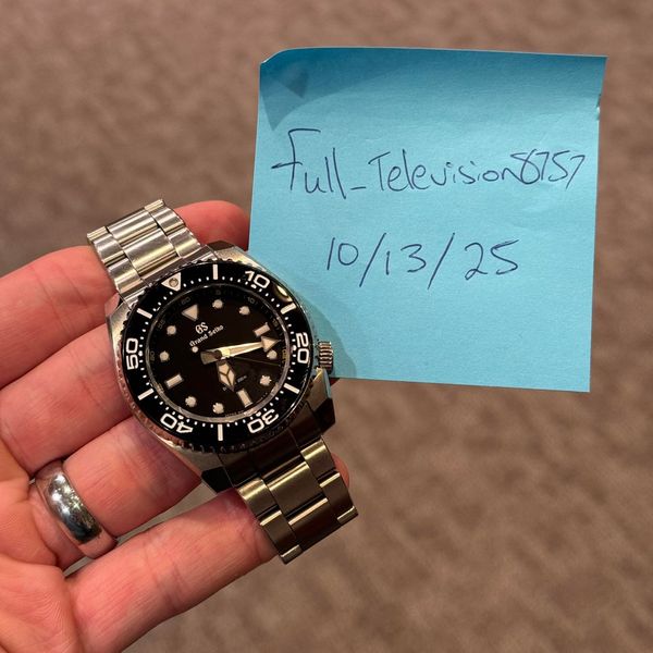 [WTS] 2021 Grand Seiko Sport 43mm Stainless Steel Black Dia…