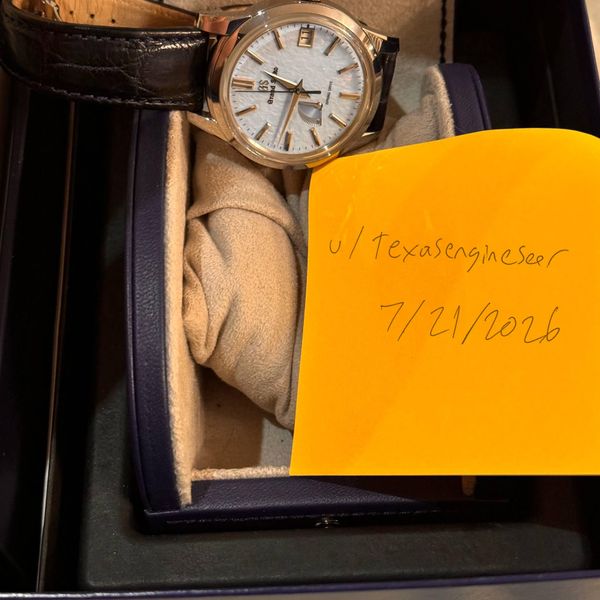 [WTS] Grand Seiko SBGA407 "Skyflake" - The Ultimate Spring …