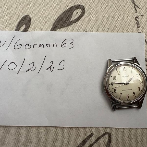 [WTS] Benrus Manual Wind Vintage