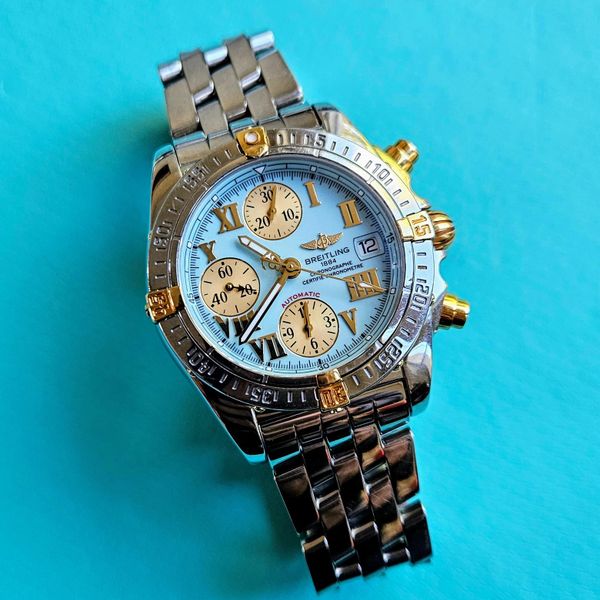 [WTS] Breitling Chrono Cockpit – Rare Turquoise🩵Tiffany Dia…
