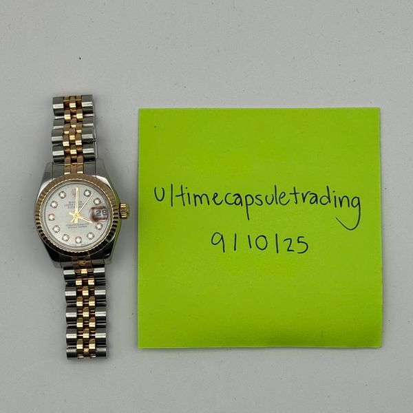 [WTS] Rolex Ladies Rose Gold & Steel Datejust 179171 Custom…