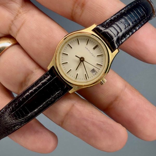 [WTS] Ladies Hamilton Masterpiece in Gold - $157