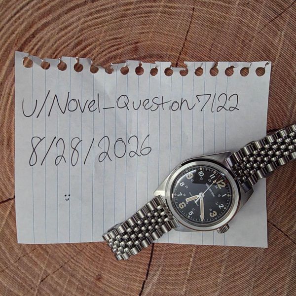 [WTS] Wolbrook Outrider Automatic Watch – Black Dial, No Da…