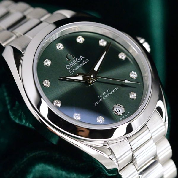 FSOT: 2026 NEW UNWORN Omega Seamaster Aqua Terra Green Sunb…