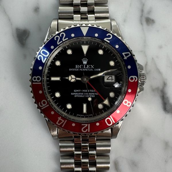 [WTS] Rolex GMT-Master 16750 Pepsi Black Glossy Dial 1983 (…