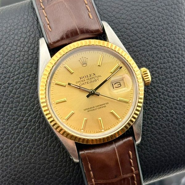 [WTS] Rolex Datejust 16013 - Stunning Gold Dial - Price Red…