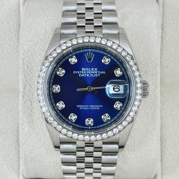 FSOT:2024 Rolex Datejust 36mm 126284RBR Stainless Steel Jub…