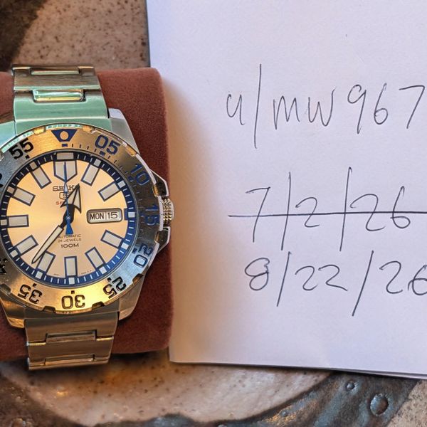 [WTS] Seiko 5 SRP481K1 "Baby Ice Monster" - Discontinued Sl…