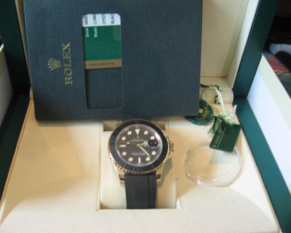 Fs: Rolex 116655 18k rose gold yacht-master
