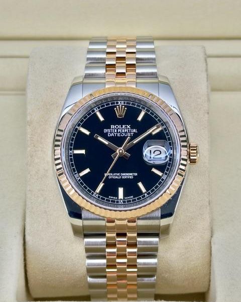 FS: Rolex Datejust 116231 Black Dial Watch Only
