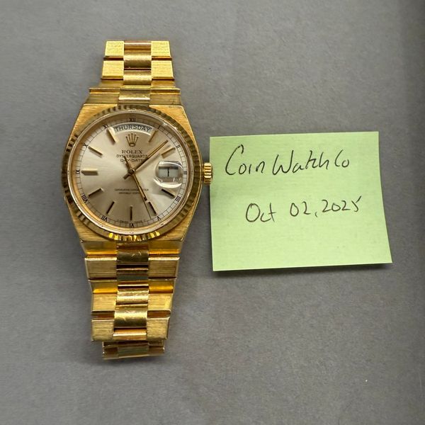 [WTS] 1978 Rolex Oyster Quartz President 19018 Box + Papers…