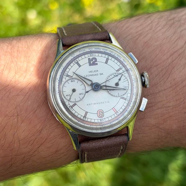 [WTS] 1960s Heuer Leonidas SA Chronograph, Landeron 51, 35mm