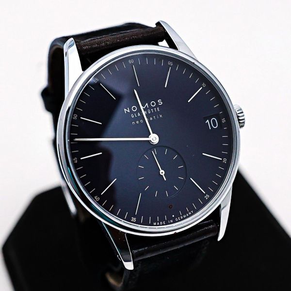 NOMOS Orion Neomatik 41mm Blue Dial, Auto, Date, Box & Pape…