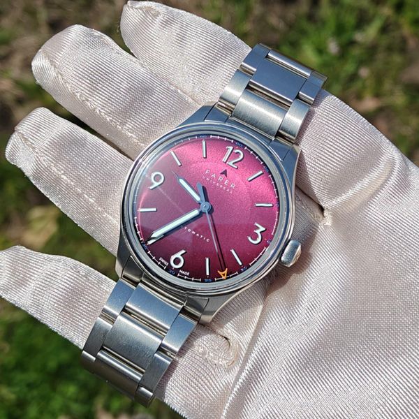 [WTS] Farer. Discovery II. Plum Dial. Full Kit. 39.5mm. $94…