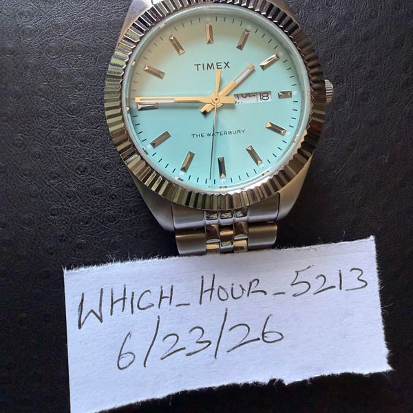[WTS] Timex Waterbury Legacy Tiffany blue …