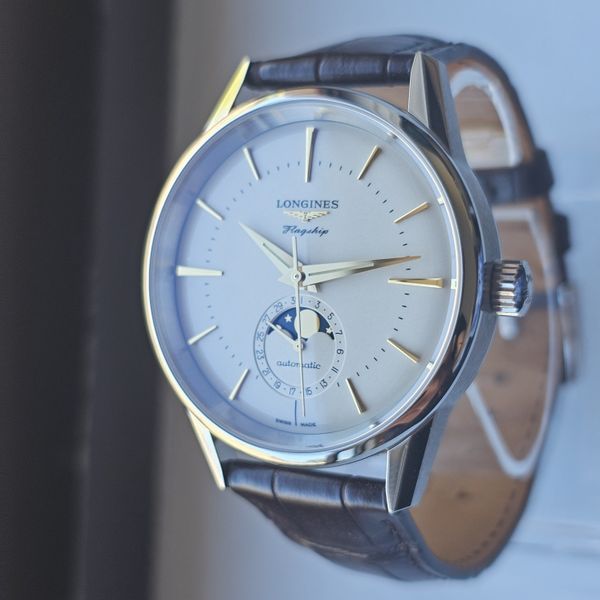 [WTS] Longines Flagship Heritage Moonphase - L4.815.4.78.2 …