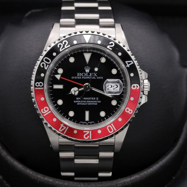 FSOT: Rolex GMT Master II "Coke - SEL w. Holes Case" - 1671…