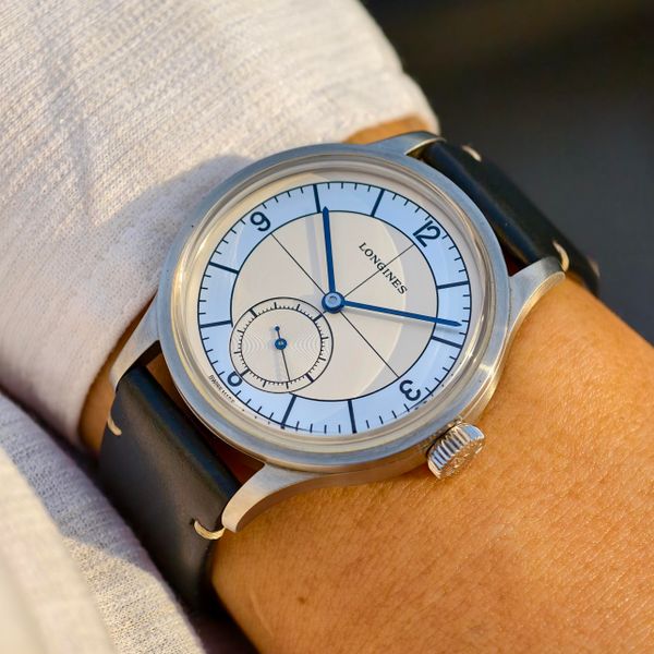 [WTS] Longines Heritage Classic Sector Dial L2.828.4.73.2 3…