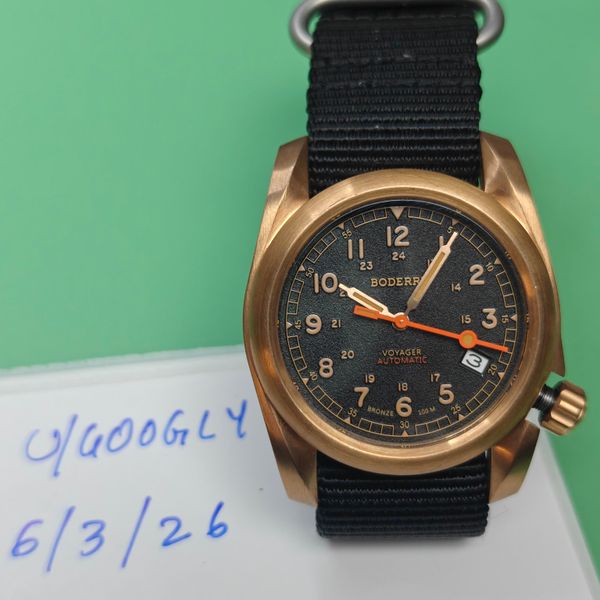 [WTS] (CONUS) New Boderry CuSn8 Bronze Automatic Diver - Bl…