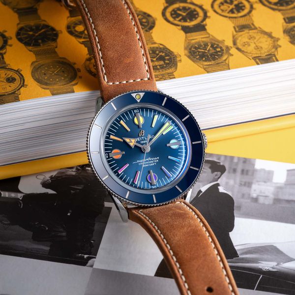 FS: Breitling Superocean Heritage '57 Blue Rainbow Limited …