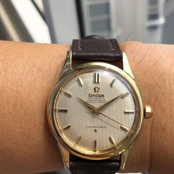 (Rare) Omega Constellation 14396, gold-capped, polished, ju…