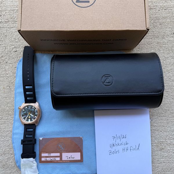 [WTS] Zelos Hammerhead Field V3 Bronze Mosaic MOP | Unworn …