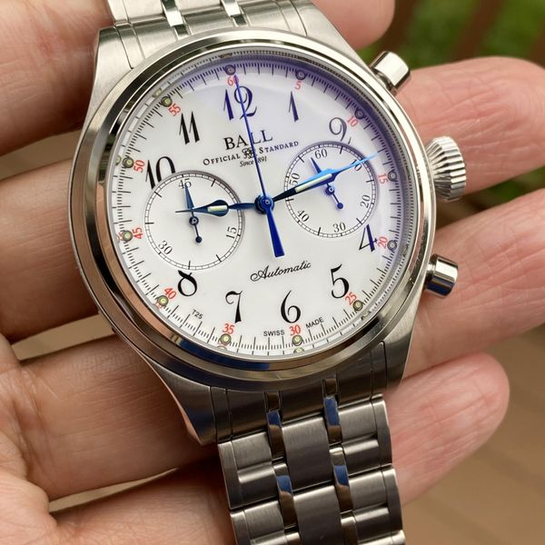 [WTS] Ball Cannonball Trainmaster. Enamel Dial. Blued hands…