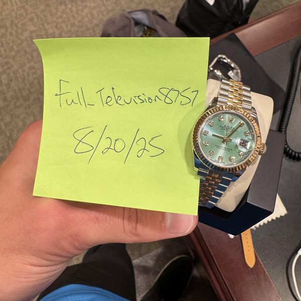 [WTS] 2018 Ladies Rolex Datejust 28 Factory Diamond Mint Gr…