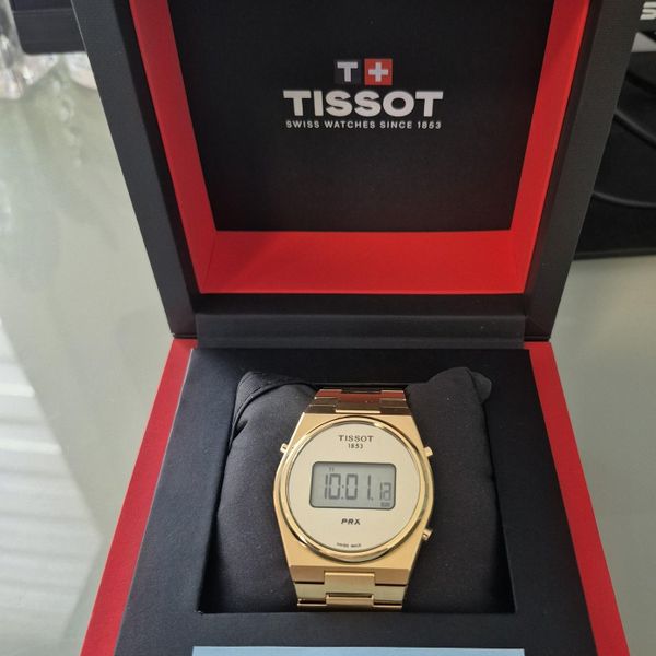 [WTS], (tissot) (golden PRX digital 40mm) (BNIB)