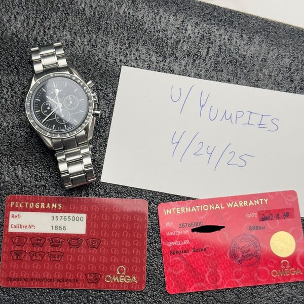 [WTS] 2017 Omega Speedmaster Professional Moonphase 3576.50