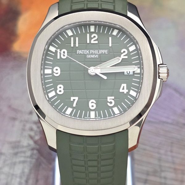 FS: 2025 Patek Philippe Aquanaut 5168G 42MM Green Arabic Nu…