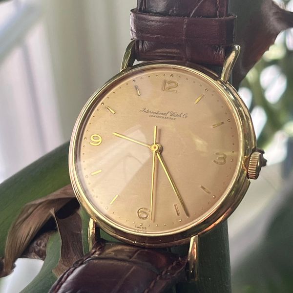 [WTS] 18k gold IWC Schaffhausen
