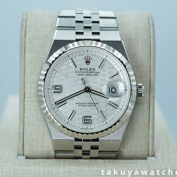 Re: FSOT:MINT Rolex 127234 LAND-DWELLER 36 WHITE DIAL JUBIL…