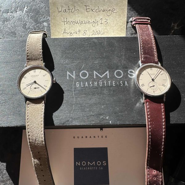 [WTS] Nomos Tangente 35 (ref 101) & Nomos Ludwig 35 (ref 20…