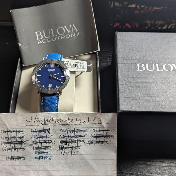 [WTS] Bulova Accutron II Moonview: Sweeping Seconds Quartz …